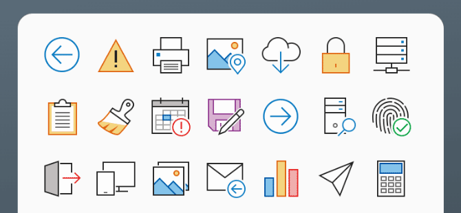 Office Pro icons preview